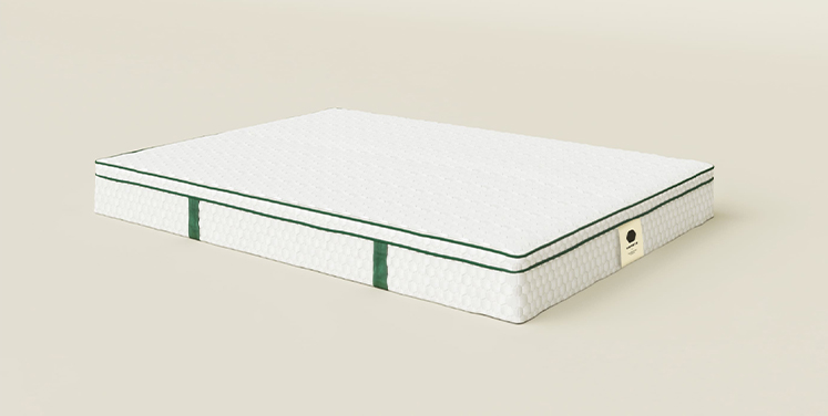 matelas comete en entier sur fond blanc